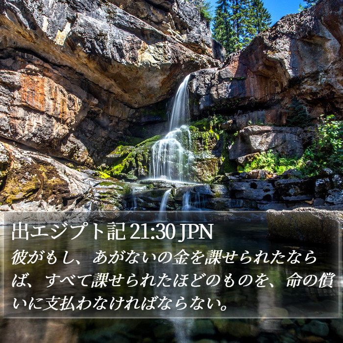 出エジプト記 21:30 JPN Bible Study