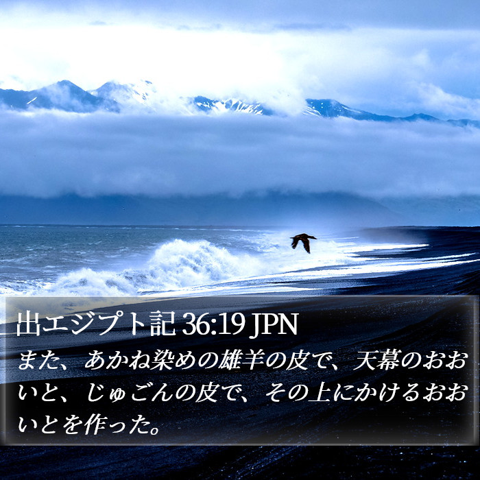 出エジプト記 36:19 JPN Bible Study