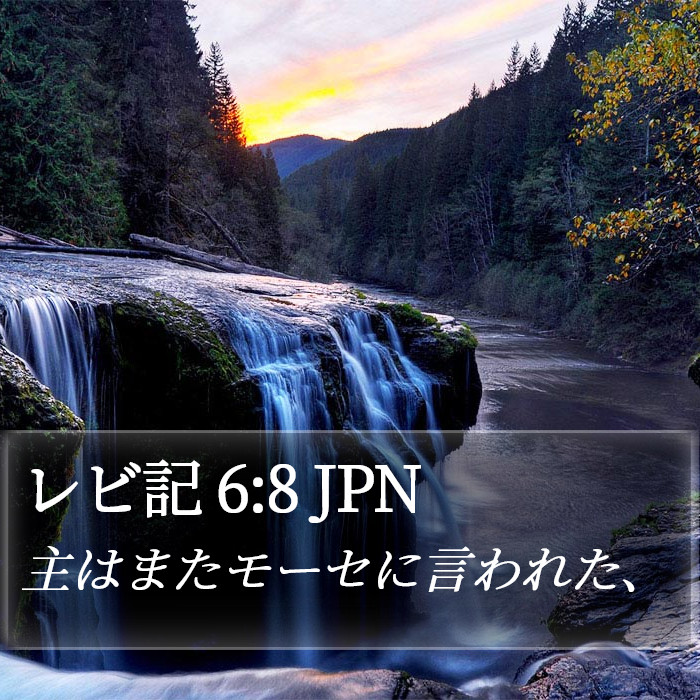 レビ記 6:8 JPN Bible Study