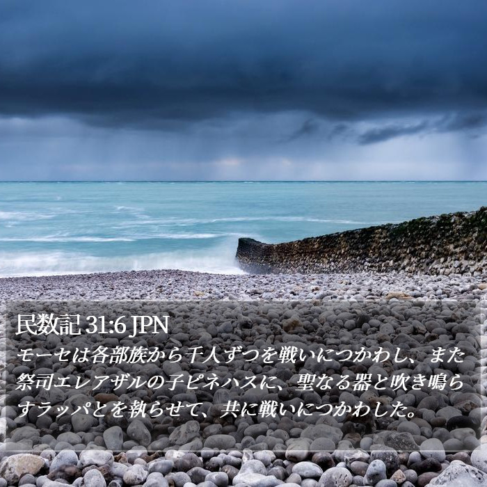 民数記 31:6 JPN Bible Study