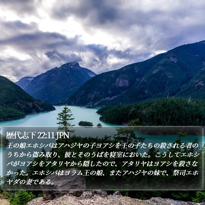 歴代志下 22:11 JPN Bible Study