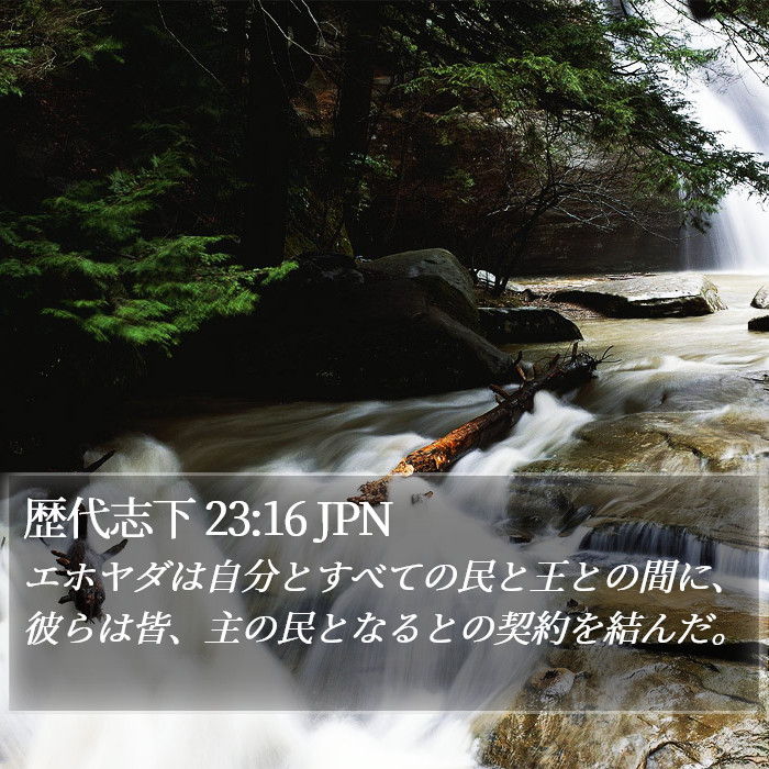 歴代志下 23:16 JPN Bible Study