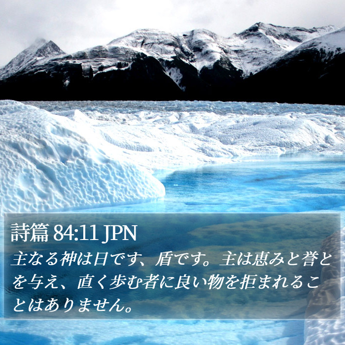 詩篇 84:11 JPN Bible Study