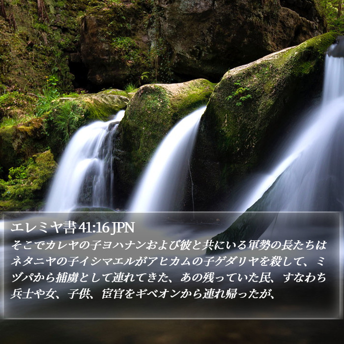 エレミヤ書 41:16 JPN Bible Study