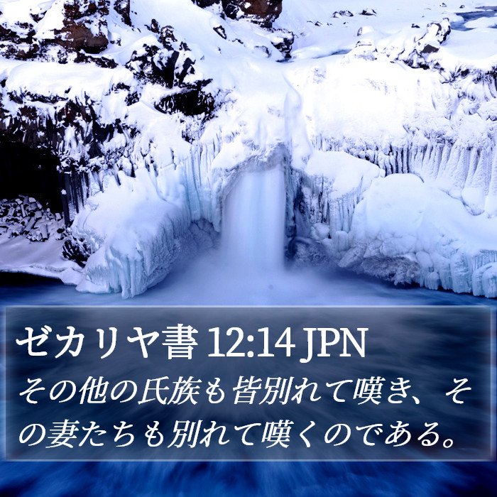 ゼカリヤ書 12:14 JPN Bible Study