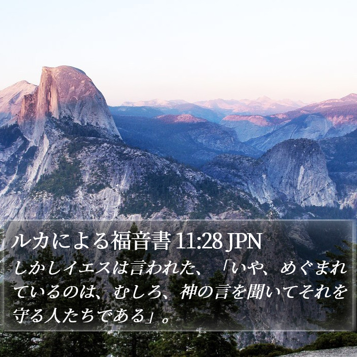ルカによる福音書 11:28 JPN Bible Study