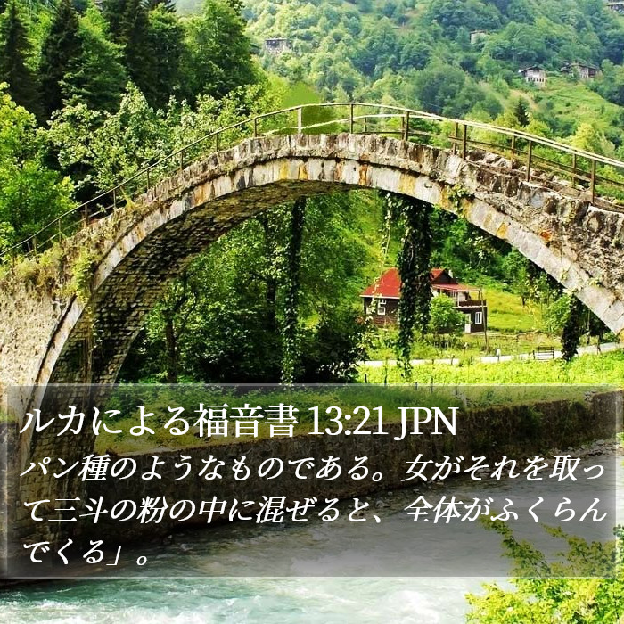 ルカによる福音書 13:21 JPN Bible Study