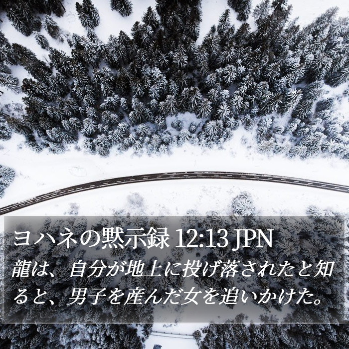 ヨハネの黙示録 12:13 JPN Bible Study